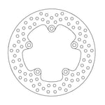Moto Master Halo Series Rear Brake Disc - Aprilia Tuono 1000 R 2003-2010