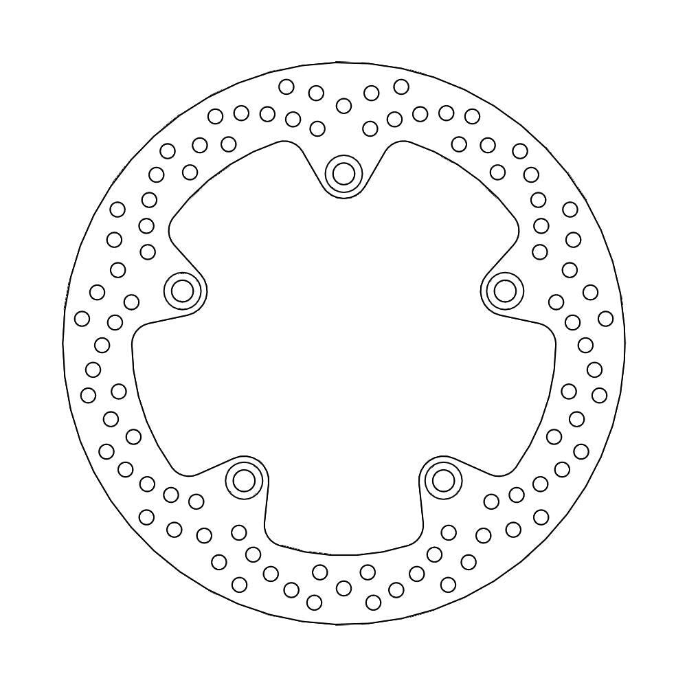 Moto Master Halo Series Rear Brake Disc For BMW C 400 GT 2019-2024 Rear