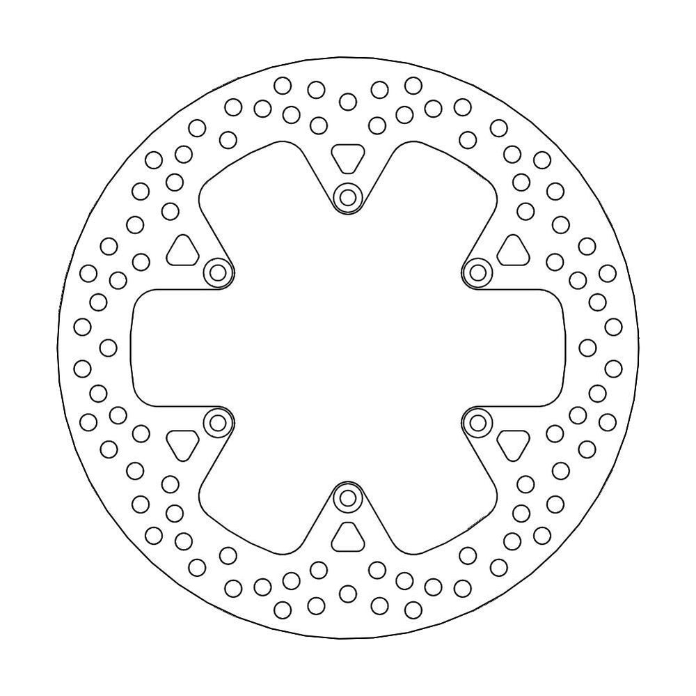 Moto Master Halo Series Rear Brake Disc - Husqvarna TR 650 2013