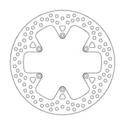 Moto Master Halo Series Rear Brake Disc - Husqvarna TR 650 2013