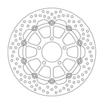 Moto Master Halo Series Floating Front Brake Disc - Suzuki GSX-R 750 2004-2005