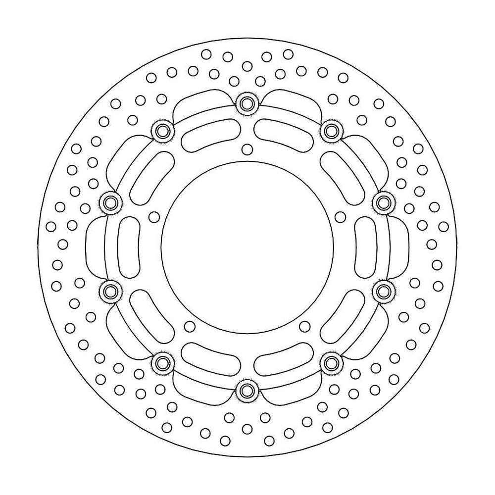 Moto Master Halo Series Floating Front Brake Disc - Yamaha YZF-R1 1000SP 2006