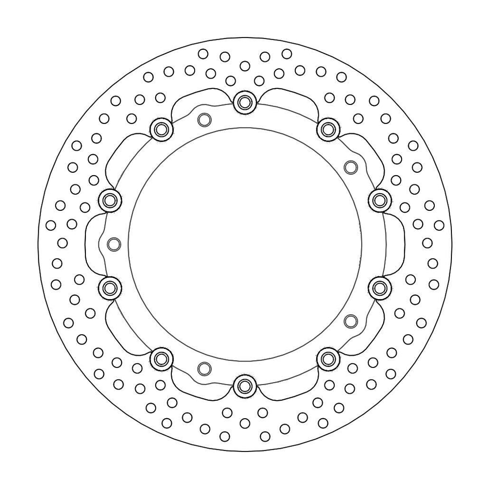 Moto Master Halo Series Floating Front Brake Disc - BMW F 800 R 2009-2012