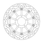 Moto Master Halo Series Floating Front Brake Disc - Ducati 749 R 2004-2007