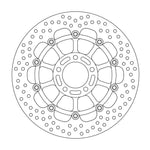 Moto Master Halo Series Floating Front Brake Disc - Suzuki GSF 1200 S Bandit 1996-2005