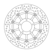 Moto Master Halo Series Floating Front Brake Disc - Ducati Hypermotard 796 2010-2012
