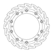 Moto Master Flame Series Floating Front Right Brake Disc - BMW F 800 R 2009-2012