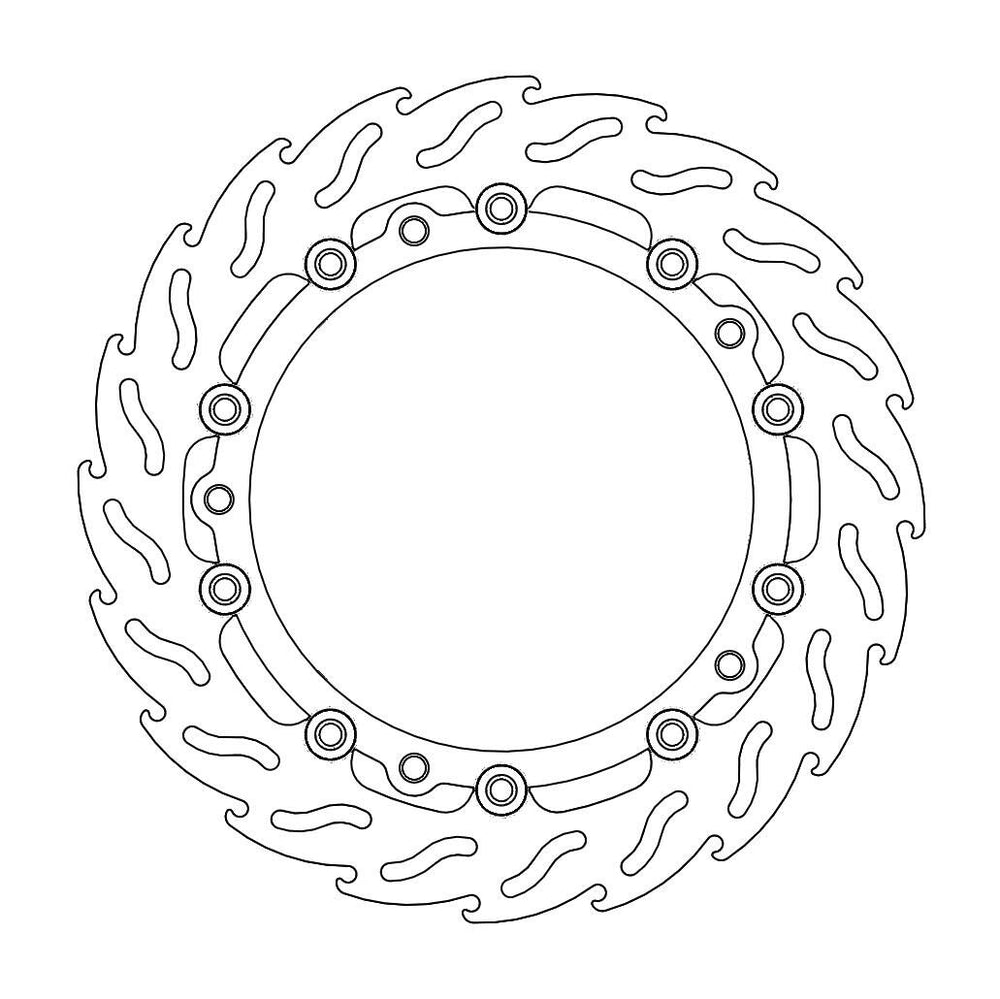 Moto Master Flame Series Floating Front Brake Disc - BMW R 850 RT 1996-2001