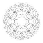 Moto Master Flame Series Floating Front Right Brake Disc - Kawasaki GTR 1400 ABS 2008-2016