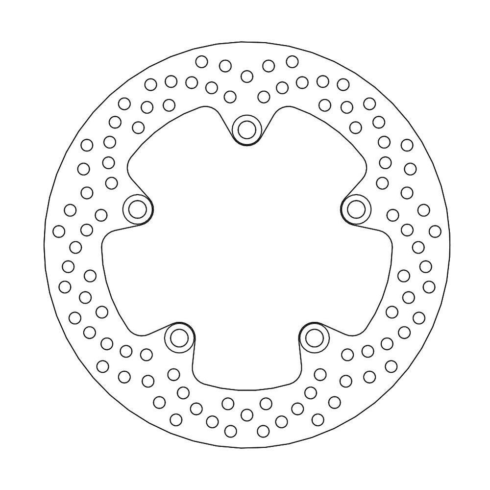 Moto Master Halo Series Rear Brake Disc - Honda NM4 750 2015-2016
