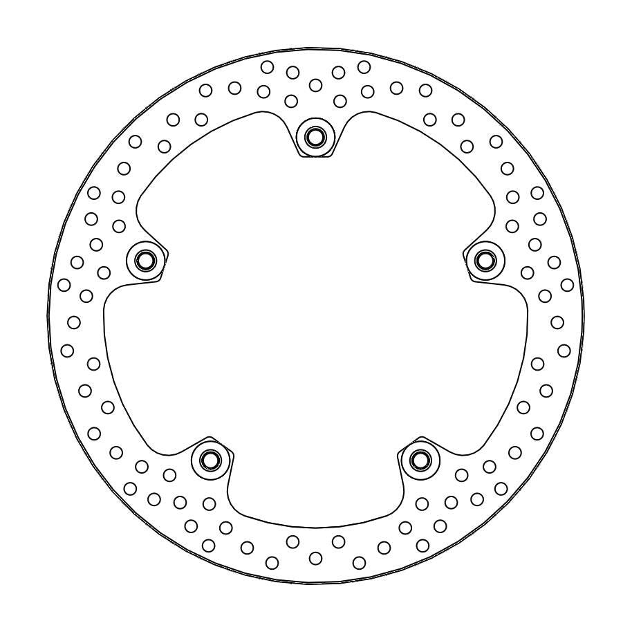Moto Master Halo Series Fixed Front Brake Disc - BMW R 1250 GS 2019-2024