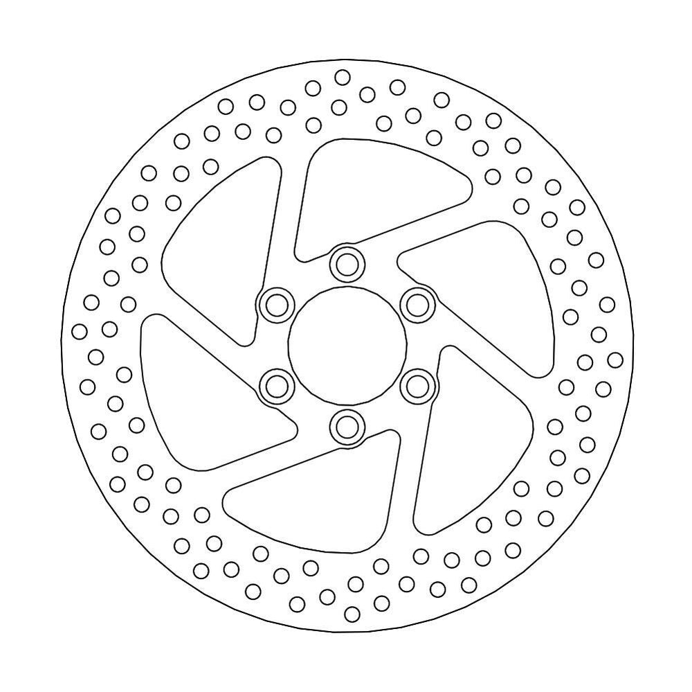 Moto Master Halo Series Fixed Rear Brake Disc - Suzuki VS 1400 GLP 1987-2003