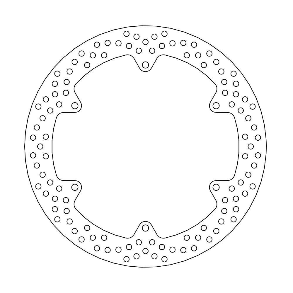 Moto Master Halo Series Fixed Front Brake Disc - Yamaha XJ 900S 1995-2003