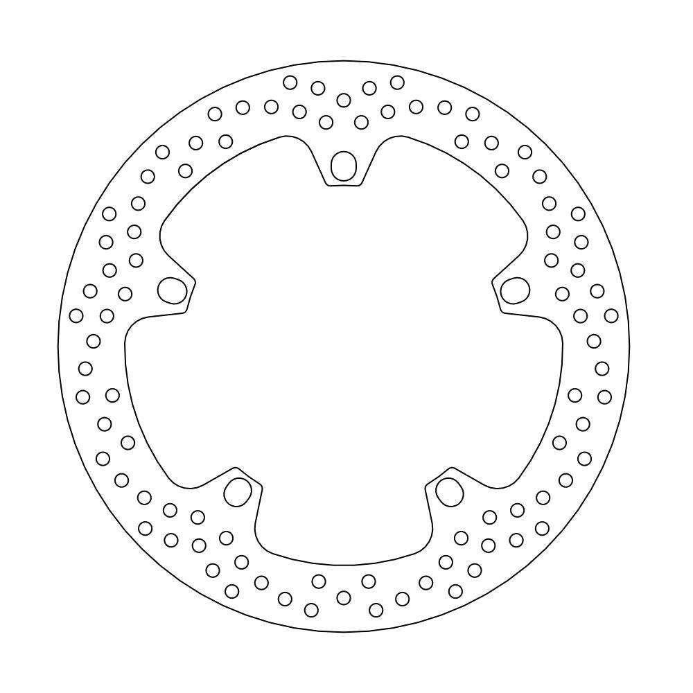 Moto Master Halo Series Fixed Front Brake Disc - BMW S 1000 RR 2010-2018