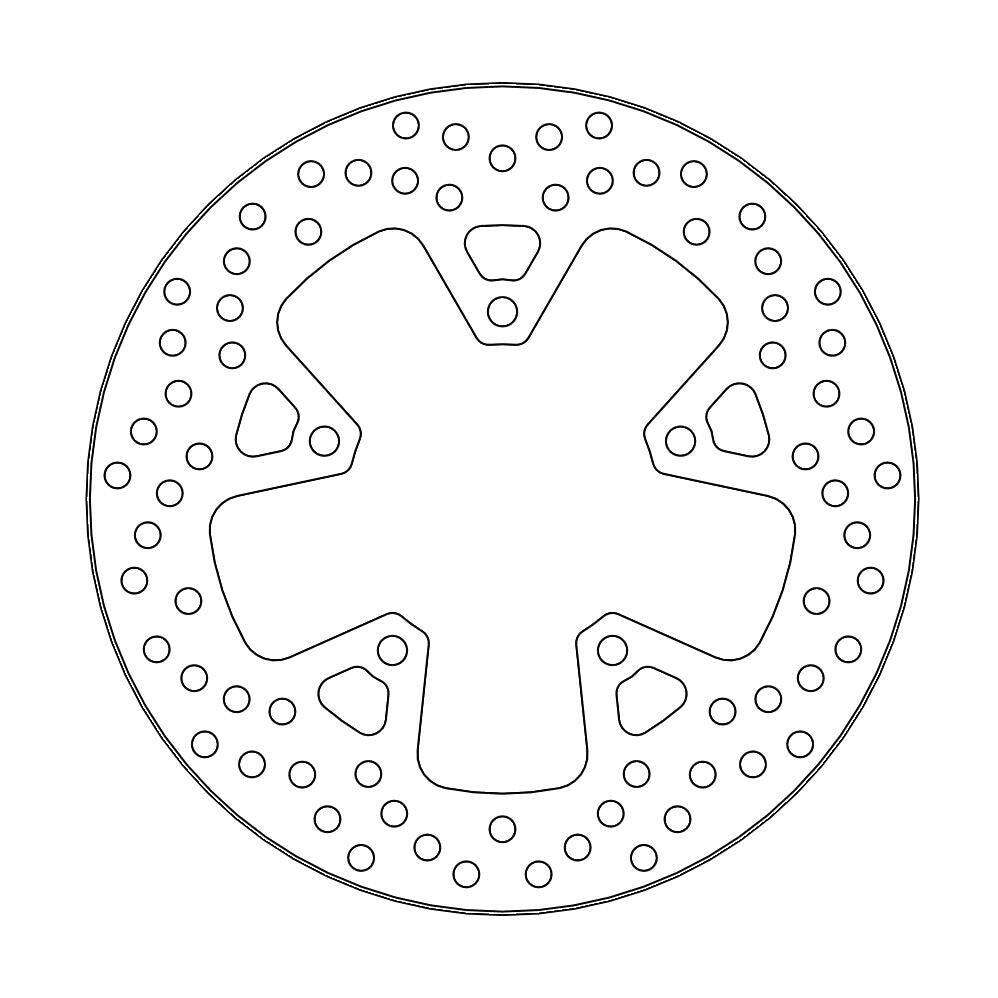 Moto Master Halo Series Rear Brake Disc - KTM Super Duke 1290 2014-2023
