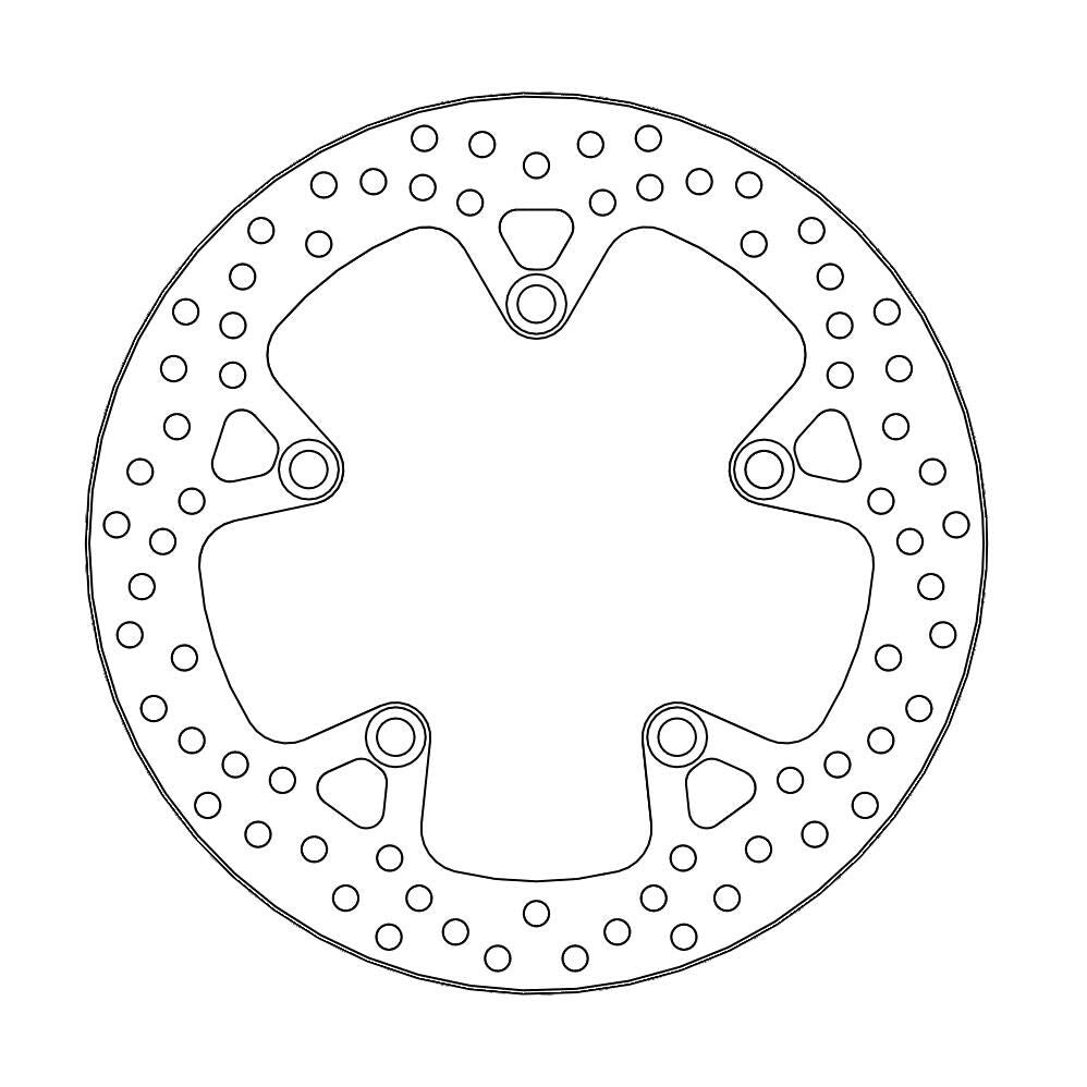 Moto Master Halo Series Rear Brake Disc - Honda CB 1100 EX 2014-2020