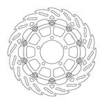 Moto Master Flame Series Floating Front Right Brake Disc - Triumph Thruxton 1200 RS 2020-2024