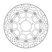 Moto Master Halo Series Floating Front Brake Disc - MV Agusta Turismo Veloce 800 2014-2022