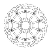 Moto Master Flame Series Front Left Brake Disc - Aprilia Tuono V4 1100 2018-2024