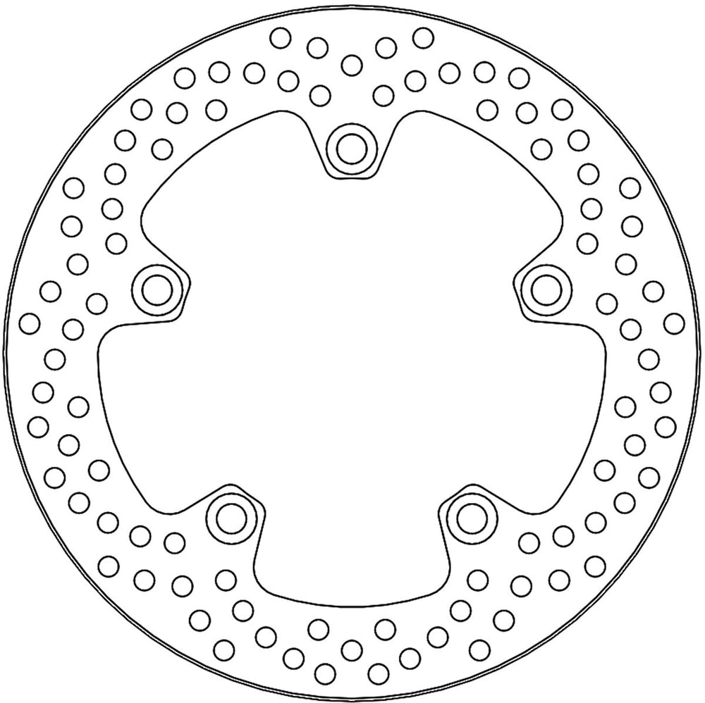 Moto Master Halo Series Rear Brake Disc - Suzuki GSX-R 1000 R 2020-2021