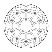 Moto Master Halo Series Floating Front Brake Disc - Triumph Tiger 900 GT 2020-2023