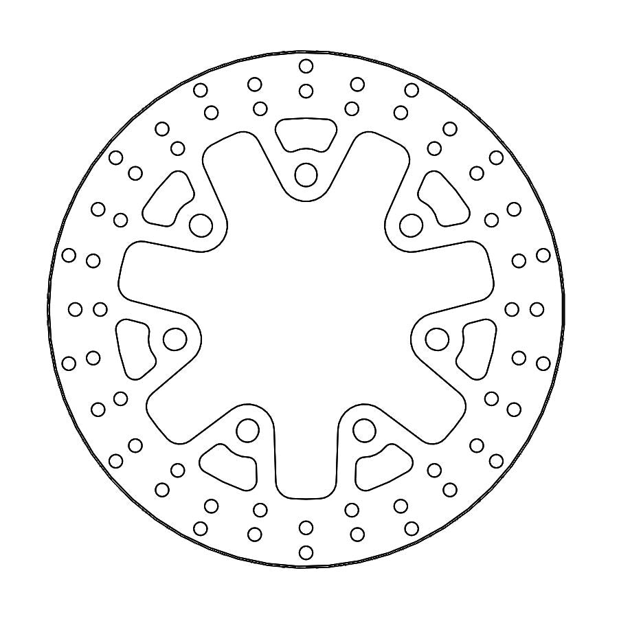 Moto Master Custom Series Fixed Front Brake Disc - Harley Davidson FLHTKSE 1923 2018-2021