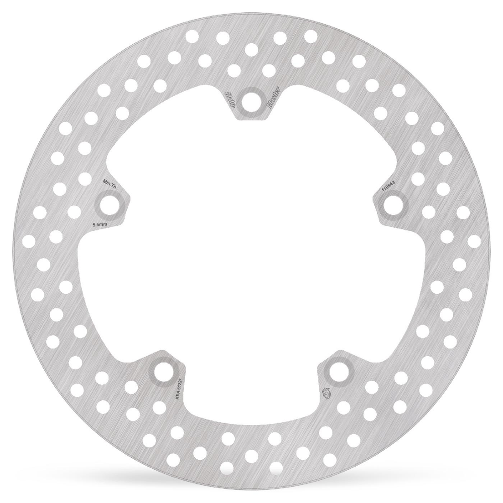 Moto Master Halo Series Fixed Rear Brake Disc - Honda CRF1100L Africa Twin 2020-2024
