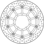 Moto Master Halo Series Floating Brake Disc - Honda CBR 1000 RR-R 2020-2021