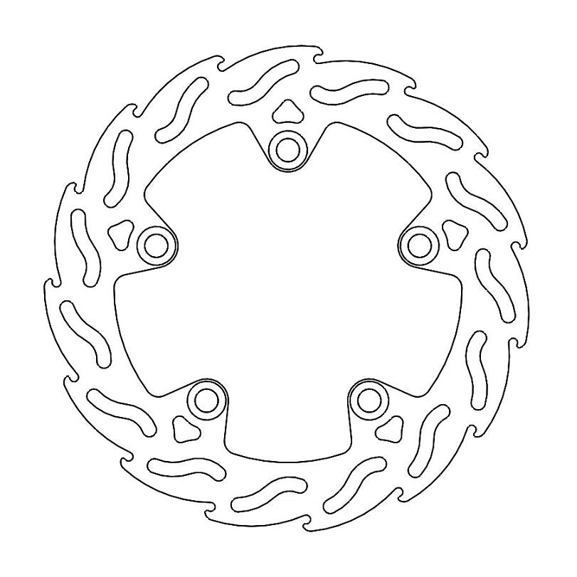 Moto Master Flame Series Front Brake Disc - Honda PCX 150 2021-2022