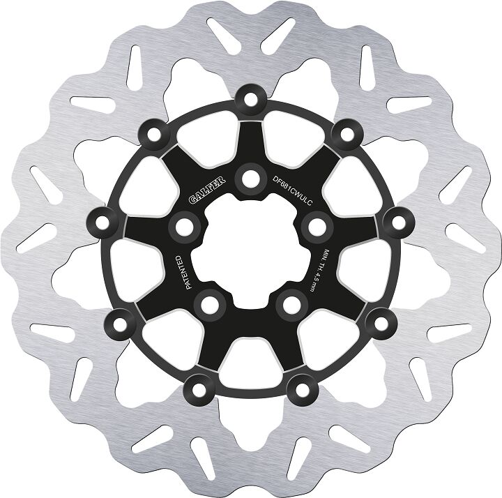 Galfer Wave Rear Brake Disc - Harley Davidson XL 883 R Roadster 2010-2015