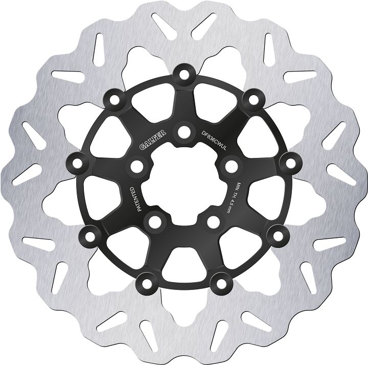 Galfer Wave Rear Brake Disc - Harley Davidson XL 883 N Iron 2013-2017