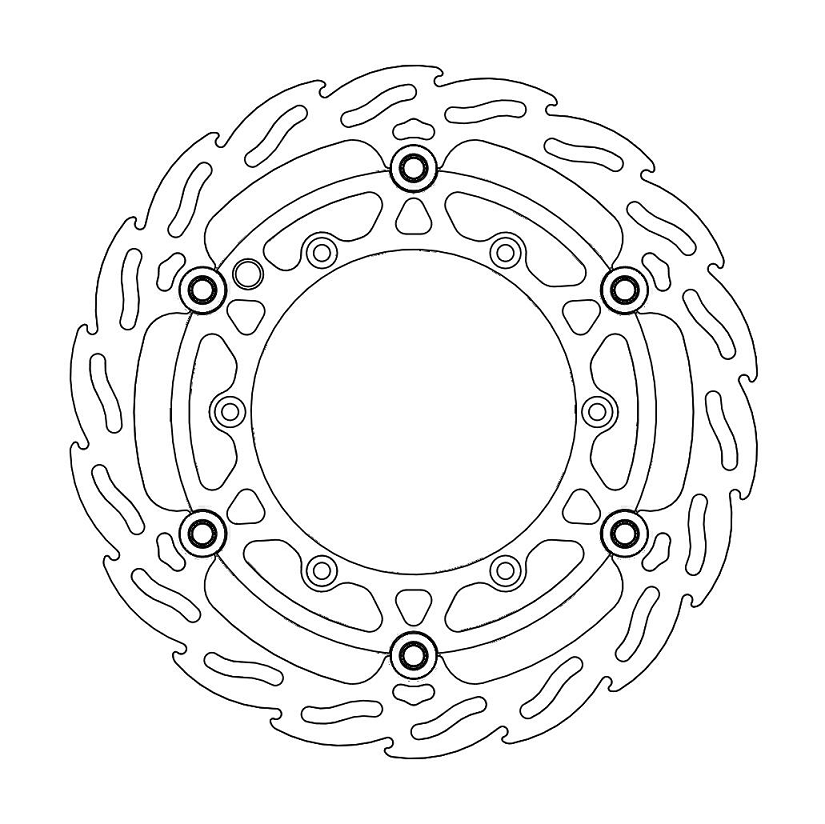 Moto Master 270 Front Brake Disc - Gas Gas EC250F 2021-2024