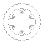 Moto Master Nitro Series Rear Brake Disc - Beta RR 125 2018-2022