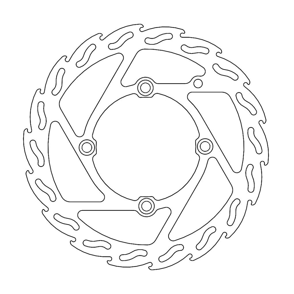 Moto Master Flame Series Front Brake Disc - Beta RR 50 2005-2023