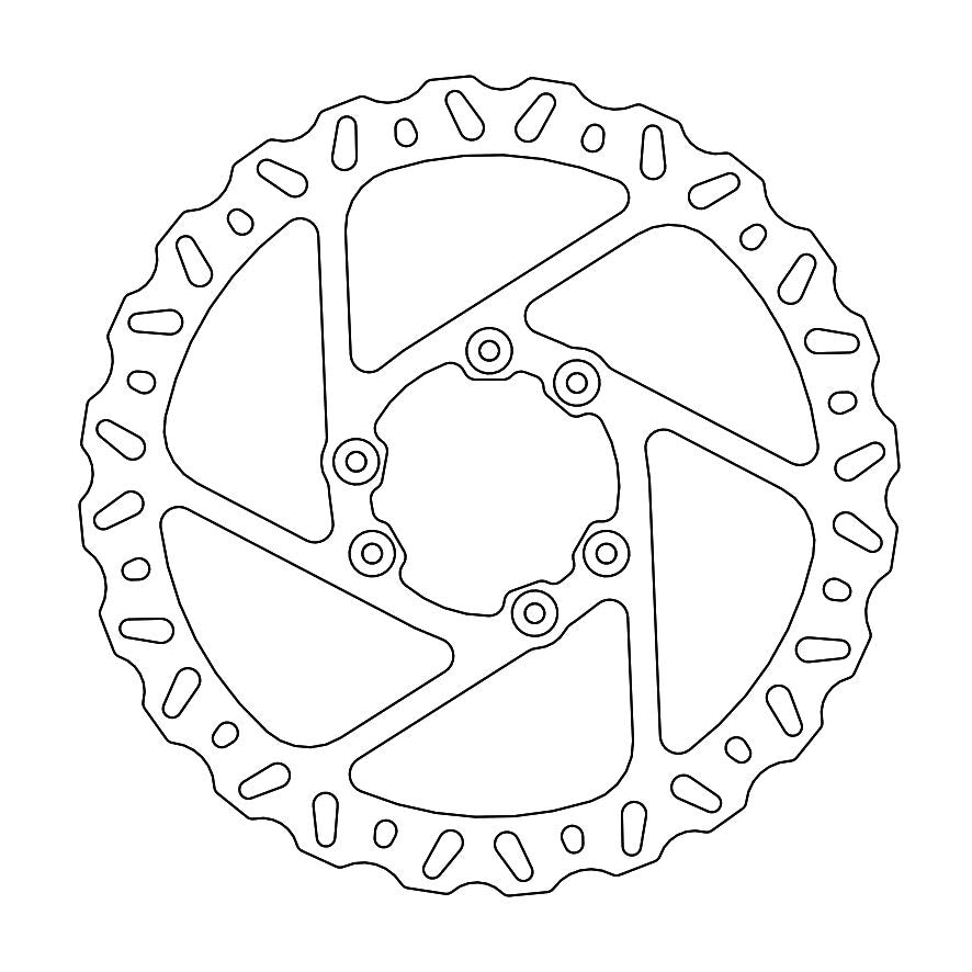 Moto Master Nitro Series Front Brake Disc - TM EN 530 FI 2015-2016