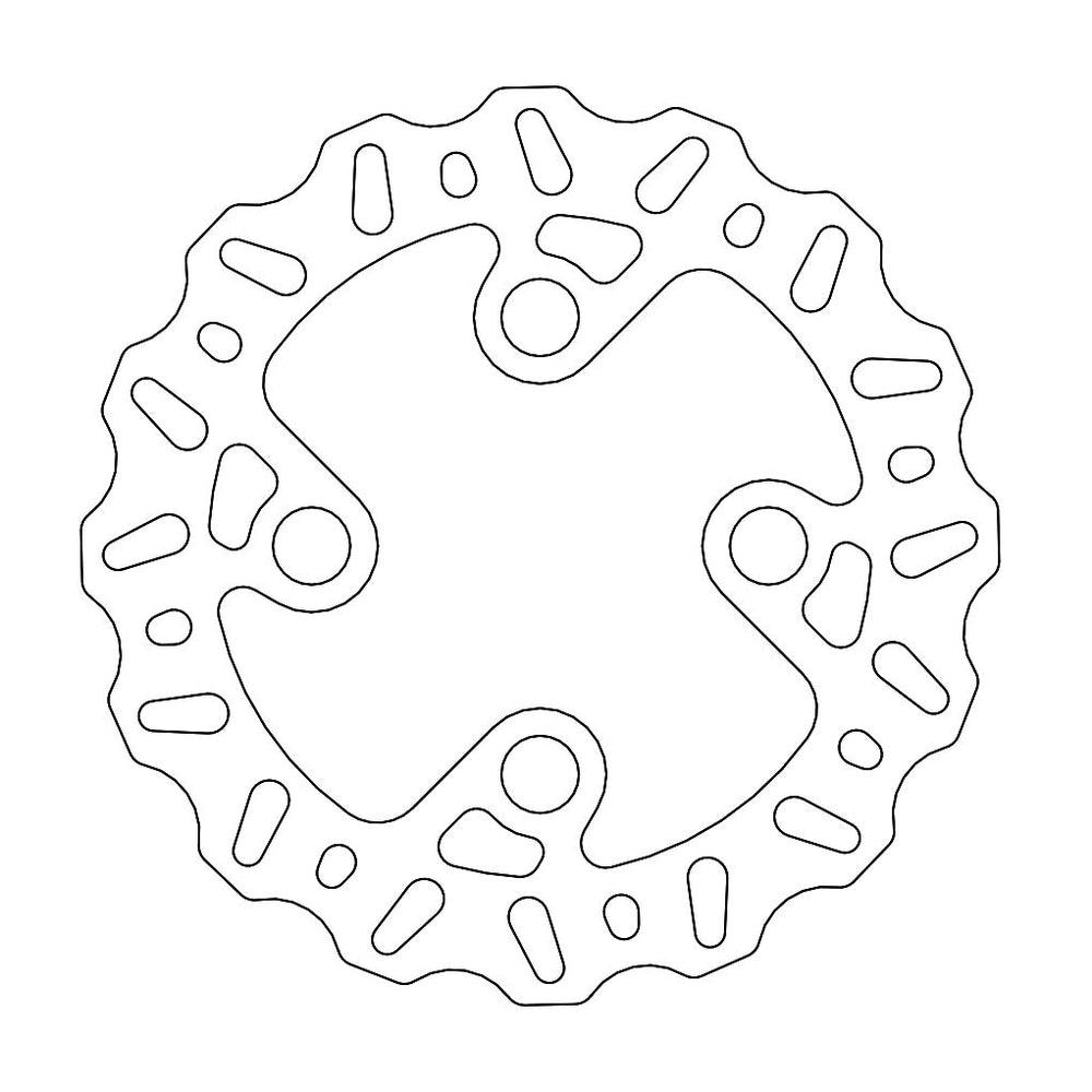 Moto Master Nitro Series Front Brake Disc - Honda Montesa Cota 301 2021-2023
