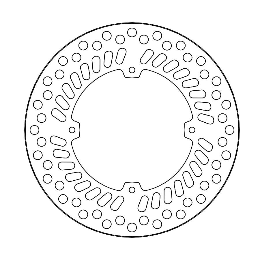 Moto Master Vintage Series Front Brake Disc - Honda CR 125/250/500 1992-1994