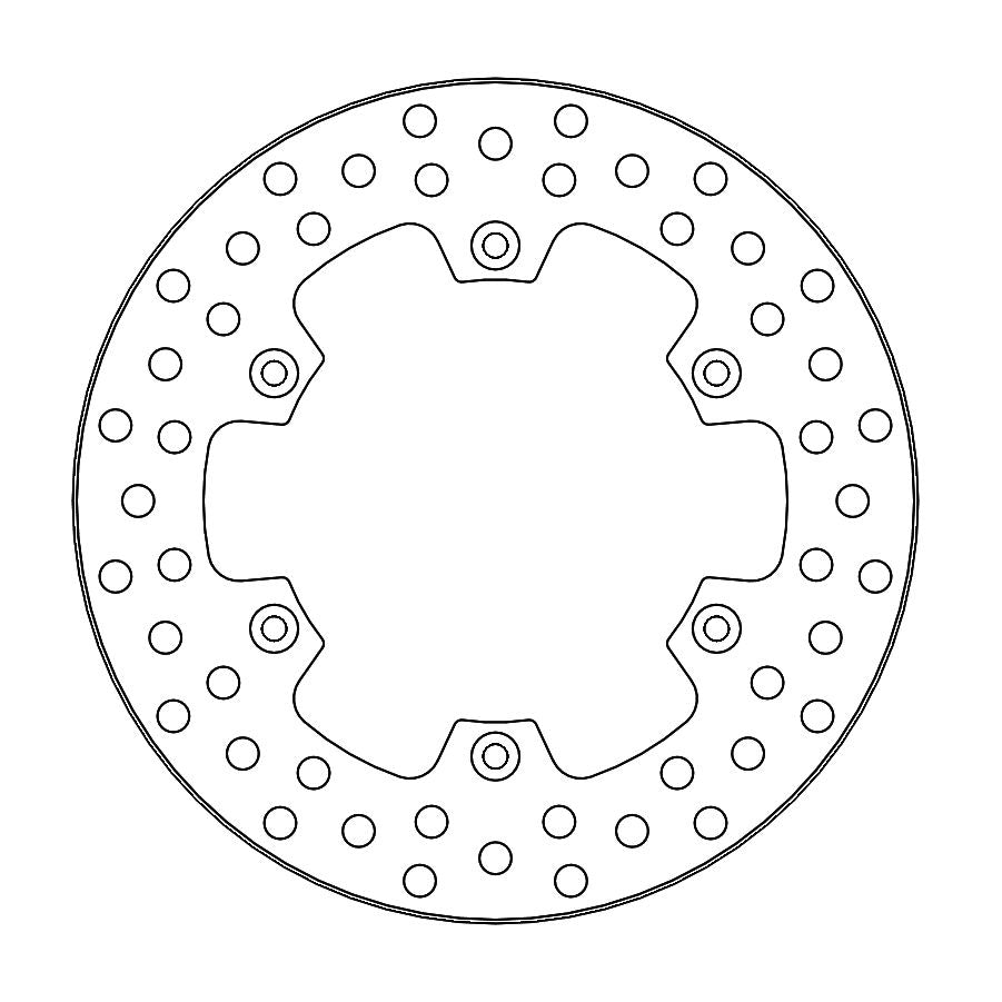 Moto Master Vintage Series Rear Brake Disc - Yamaha YZ250 1987-1997