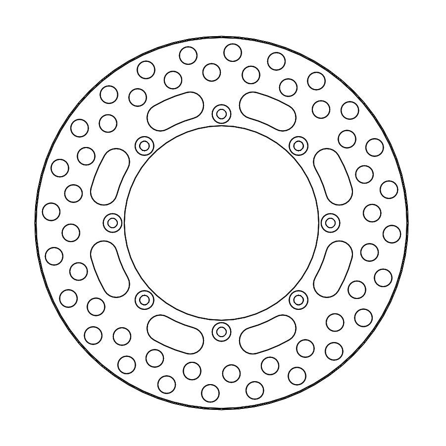 Moto Master Vintage Series Front Brake Disc - Kawasaki KX500 1988