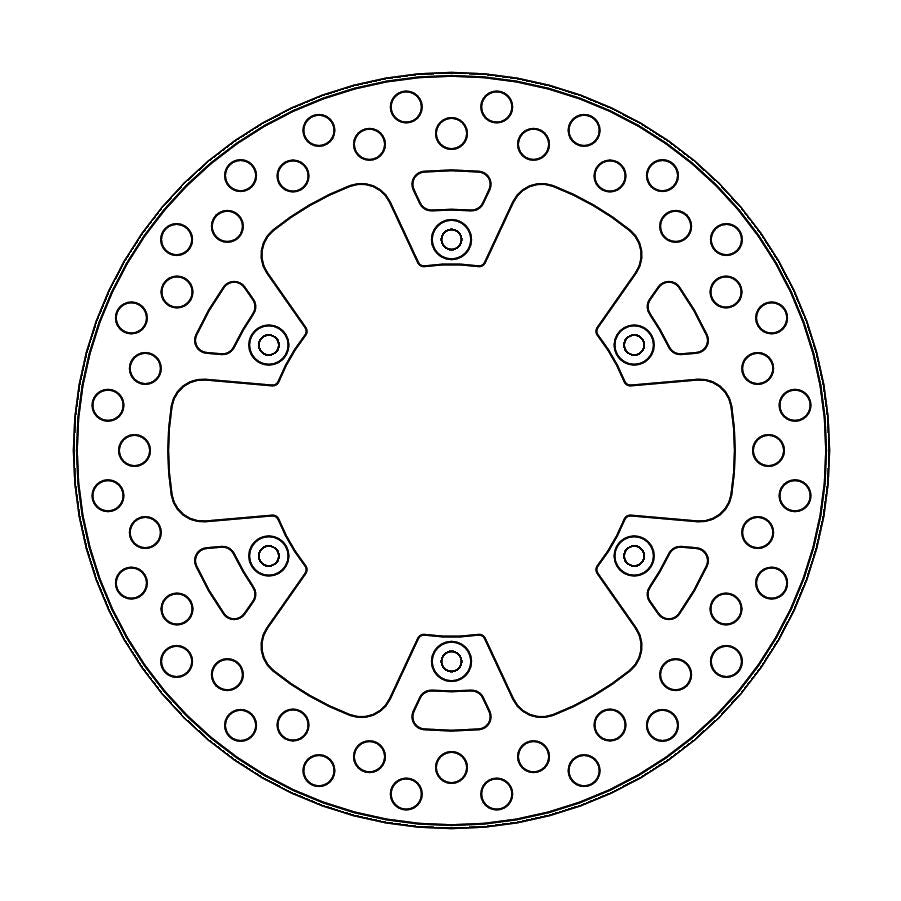 Moto Master Vintage Series Rear Brake Disc - Suzuki RM250 1999-2005