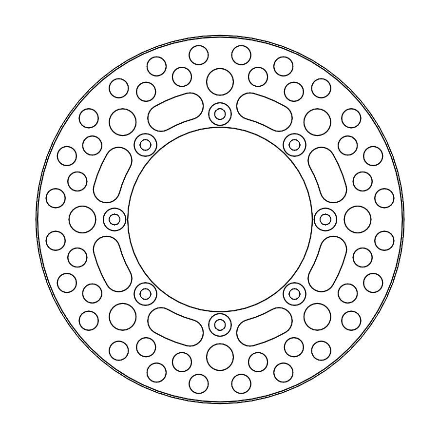 Moto Master Vintage Series Rear Brake Disc - Kawasaki KX500 1987