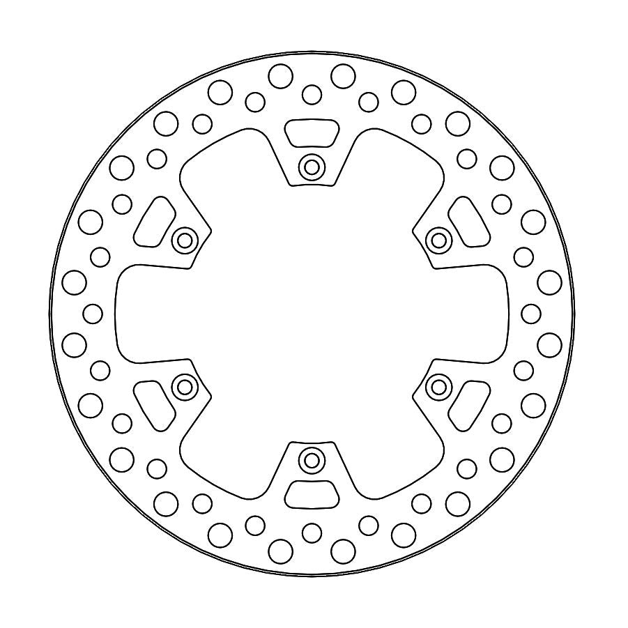 Moto Master Vintage Series Rear Brake Disc - Suzuki RM250 2006-2010