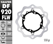 Galfer Wave Brake Disc - Sherco SE-R 300 2014-2022