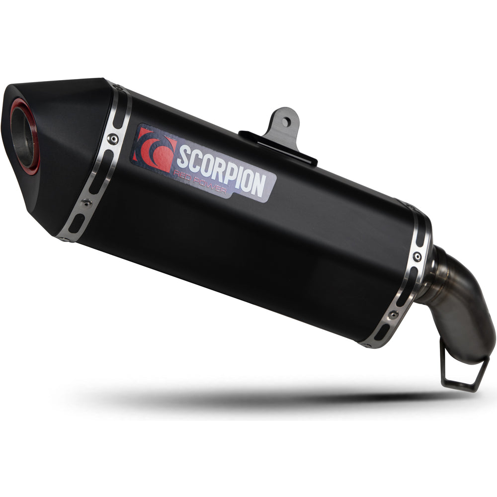 Scorpion Serket Parallel Black Ceramic Exhaust For Kawasaki Versys 1000 2019-2025