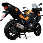 Scorpion Serket Parallel Stainless Exhaust For Kawasaki Versys 1000 2019-2025