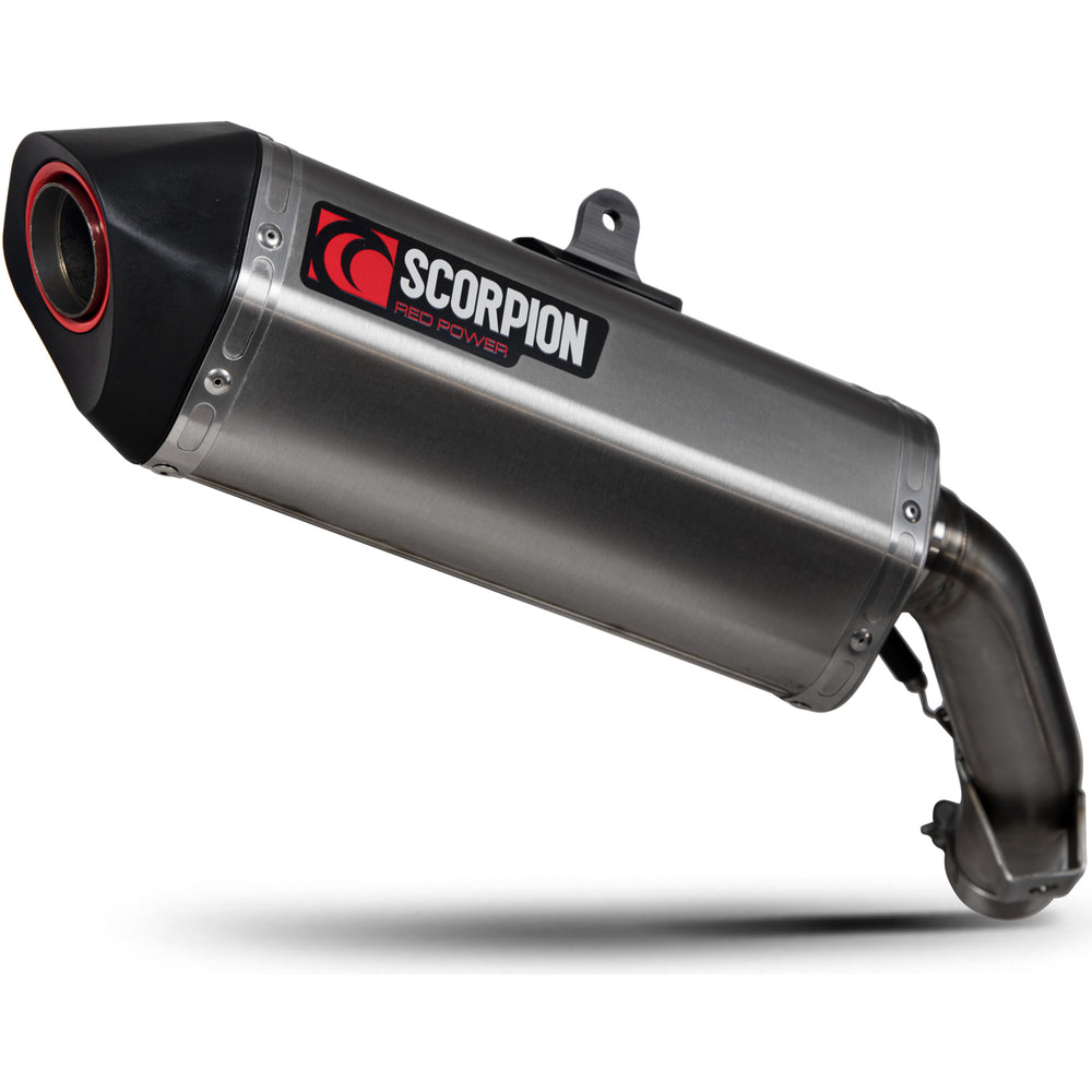 Scorpion Serket Parallel Stainless Exhaust For Kawasaki Versys 1000 2019-2025