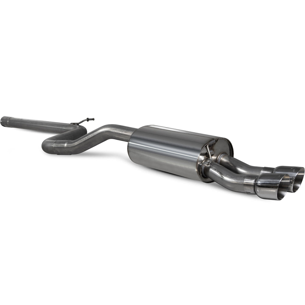 Scorpion Exhaust GPF-Back Non-Resonated Polished Twin Daytona - Volkswagen Polo GTI 2.0 TSI 2019 - 2021