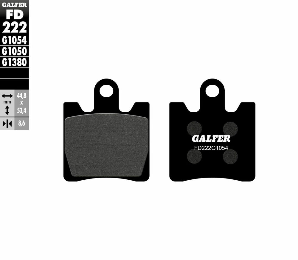 Galfer Organic Front Brake Pads - Suzuki AN 250 1998-2006