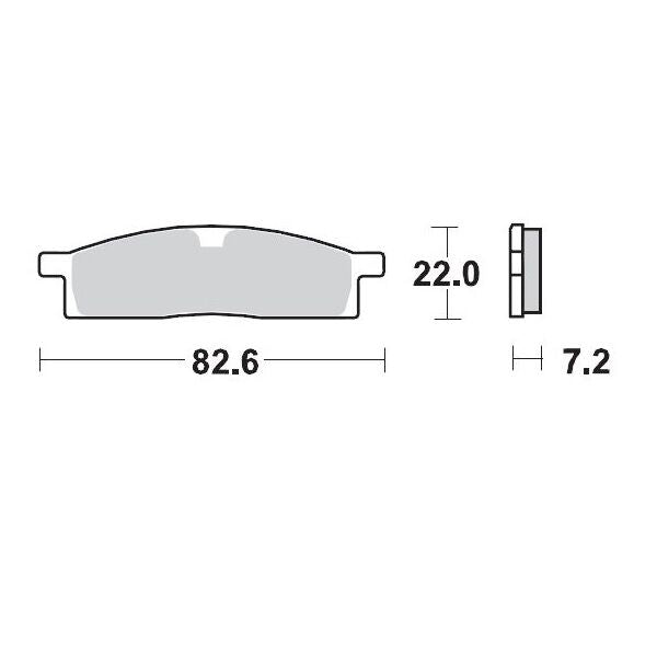 Moto Master Racing Front Brake Pads - Yamaha YZ85 2002-2018
