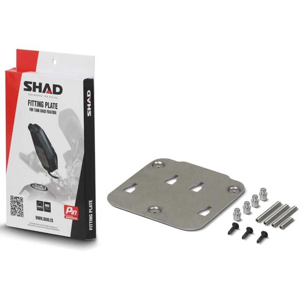 Shad E04P Pin System Tank Bag 3L (with Fitting Kit)